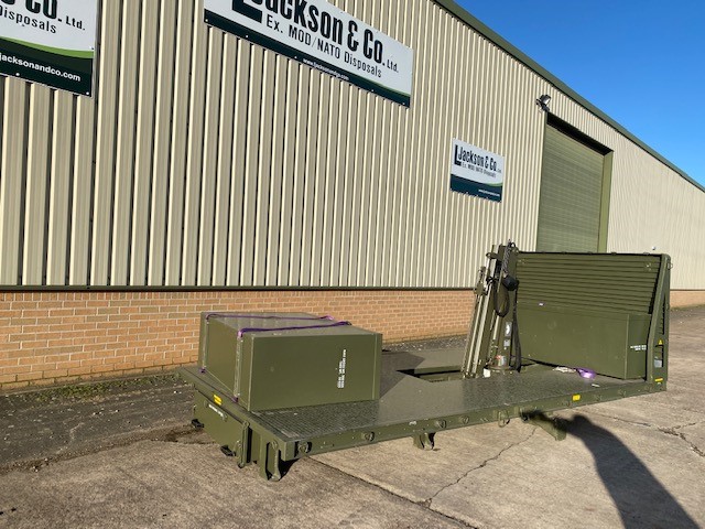 Unused Cargo body with Hiab Crane