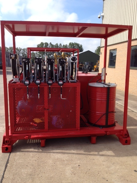 De-mountable (Drops) Skid Lube / Service Station