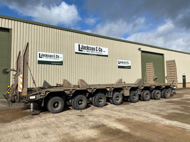 Goldhofer 8 Axle Low Loader Trailers