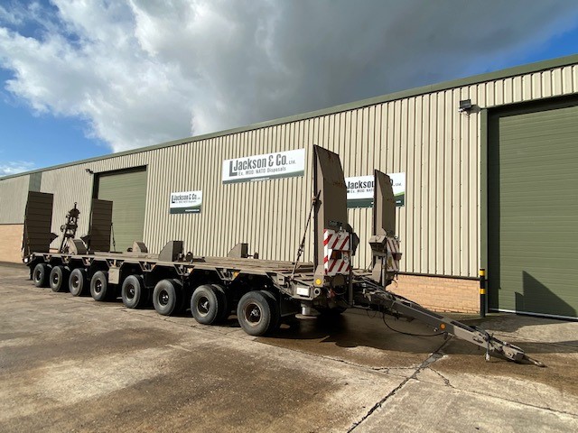 Goldhofer 8 Axle Low Loader Trailers