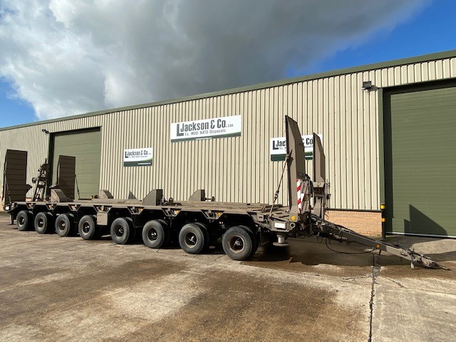 Goldhofer 8 Axle Low Loader Trailers