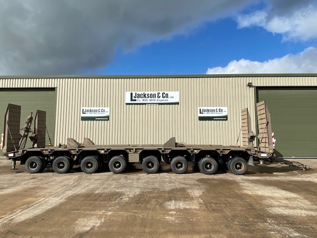 Goldhofer 8 Axle Low Loader Trailers