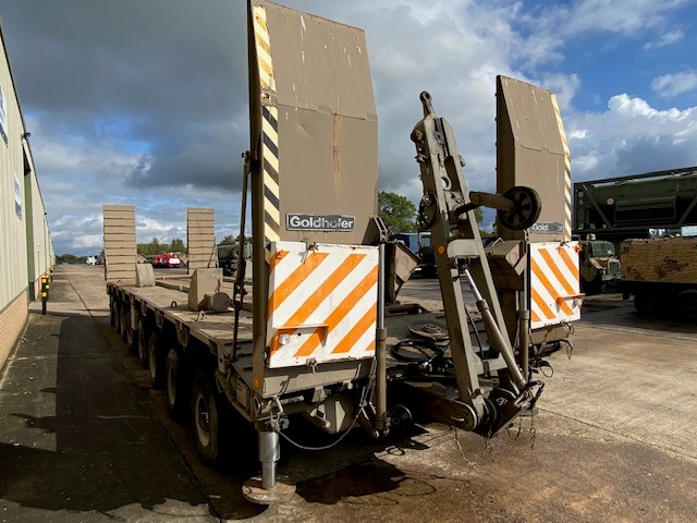 Goldhofer 8 Axle Low Loader Trailers
