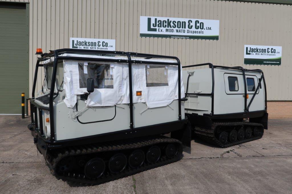 Hagglund BV 206 Soft Top Personnel Carrier With Roll Cage