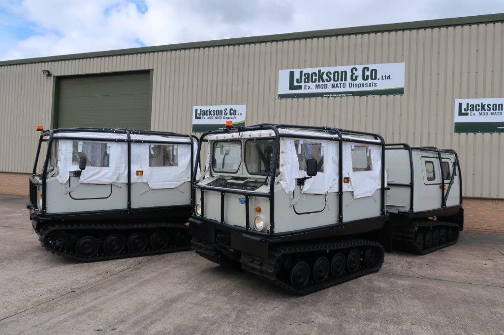 Hagglund BV 206 Soft Top Personnel Carrier With Roll Cage