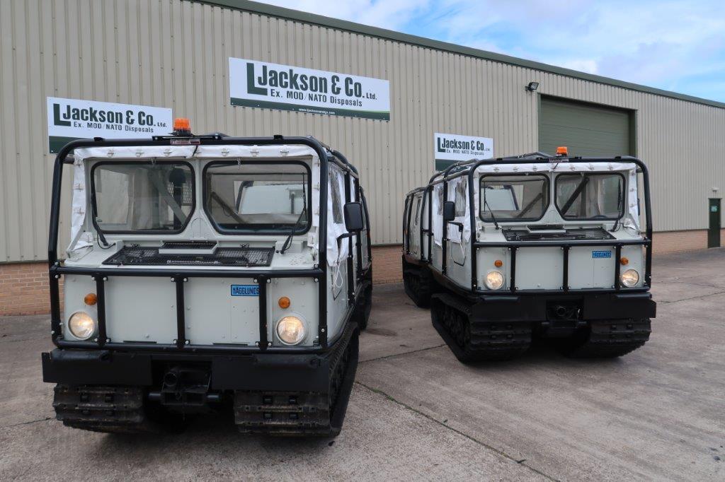 Hagglund BV 206 Soft Top Personnel Carrier With Roll Cage