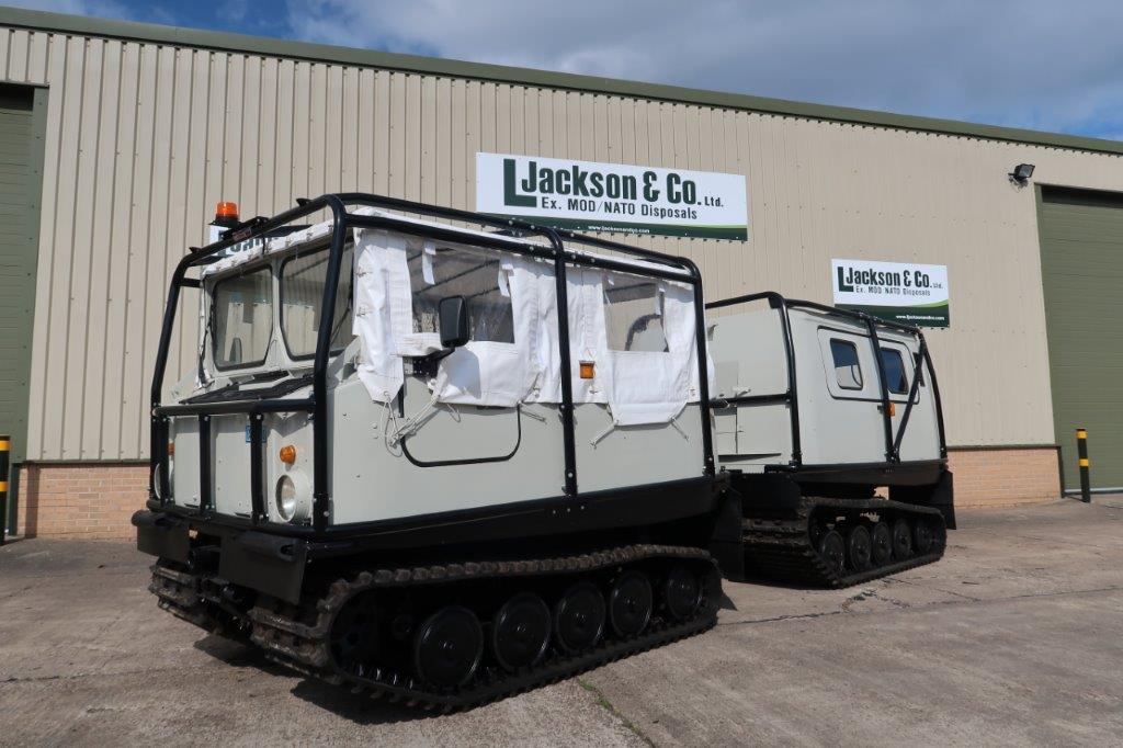 Hagglund BV 206 Soft Top Personnel Carrier With Roll Cage