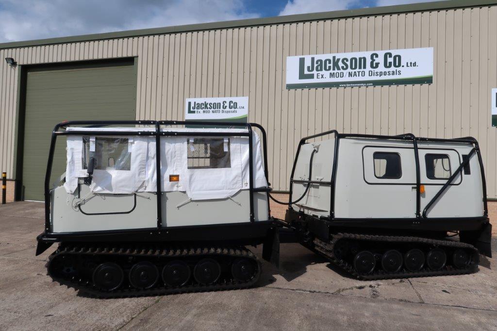 Hagglund BV 206 Soft Top Personnel Carrier With Roll Cage