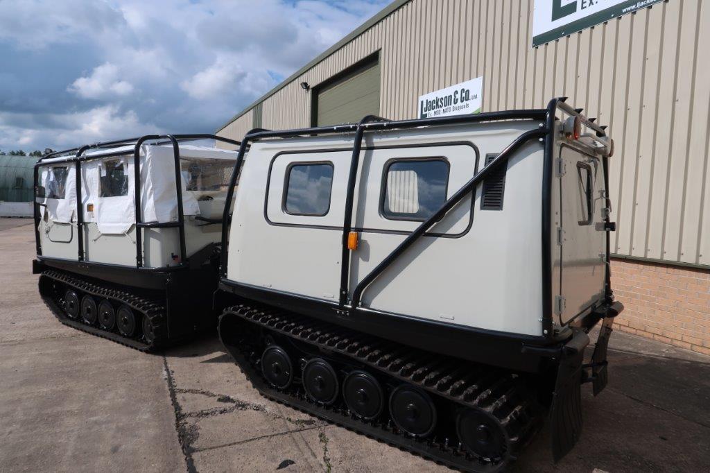 Hagglund BV 206 Soft Top Personnel Carrier With Roll Cage