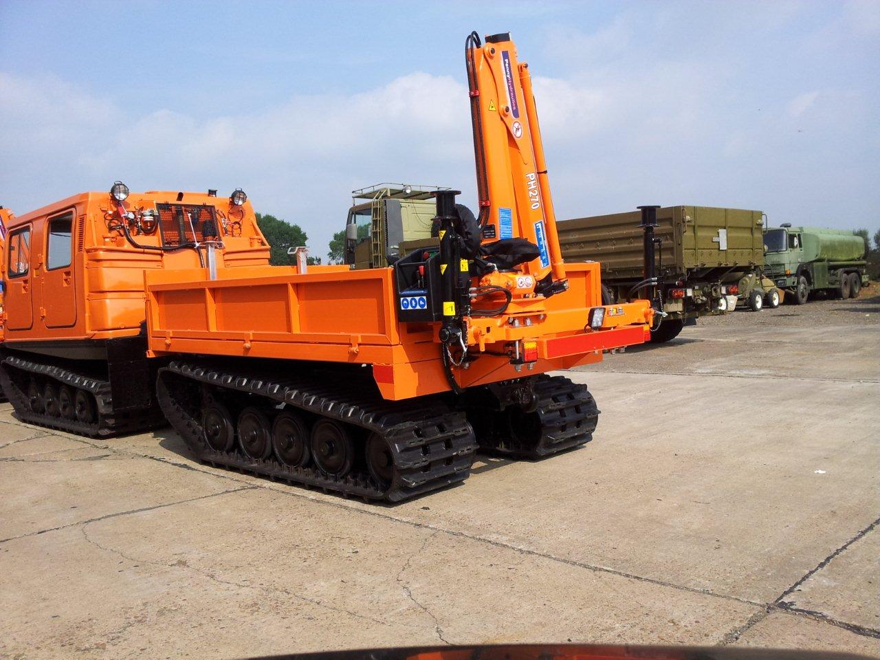 Hagglunds Bv206 Load Carrier with MaxiLift PH270 Crane