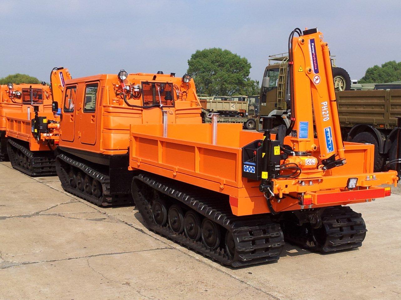 Hagglunds Bv206 Load Carrier with MaxiLift PH270 Crane