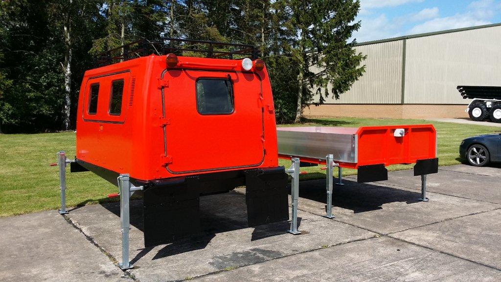 Hagglunds Bv206 Hard Top with Twist Locks