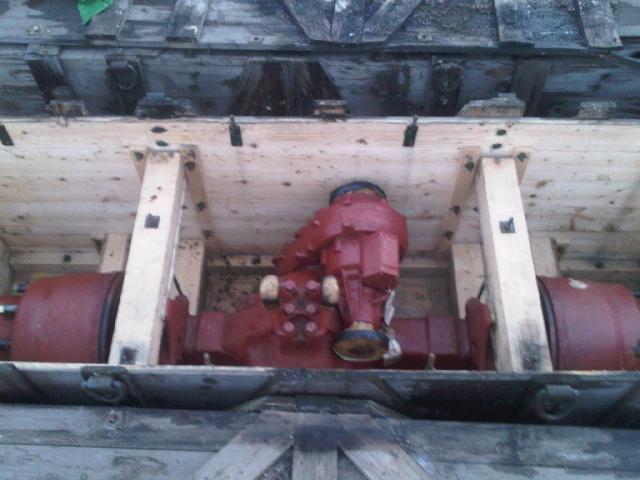 Unused Iveco centre complete axle
