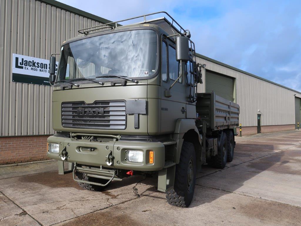 MAN 27.314 6×6 Cargo Truck with Crane