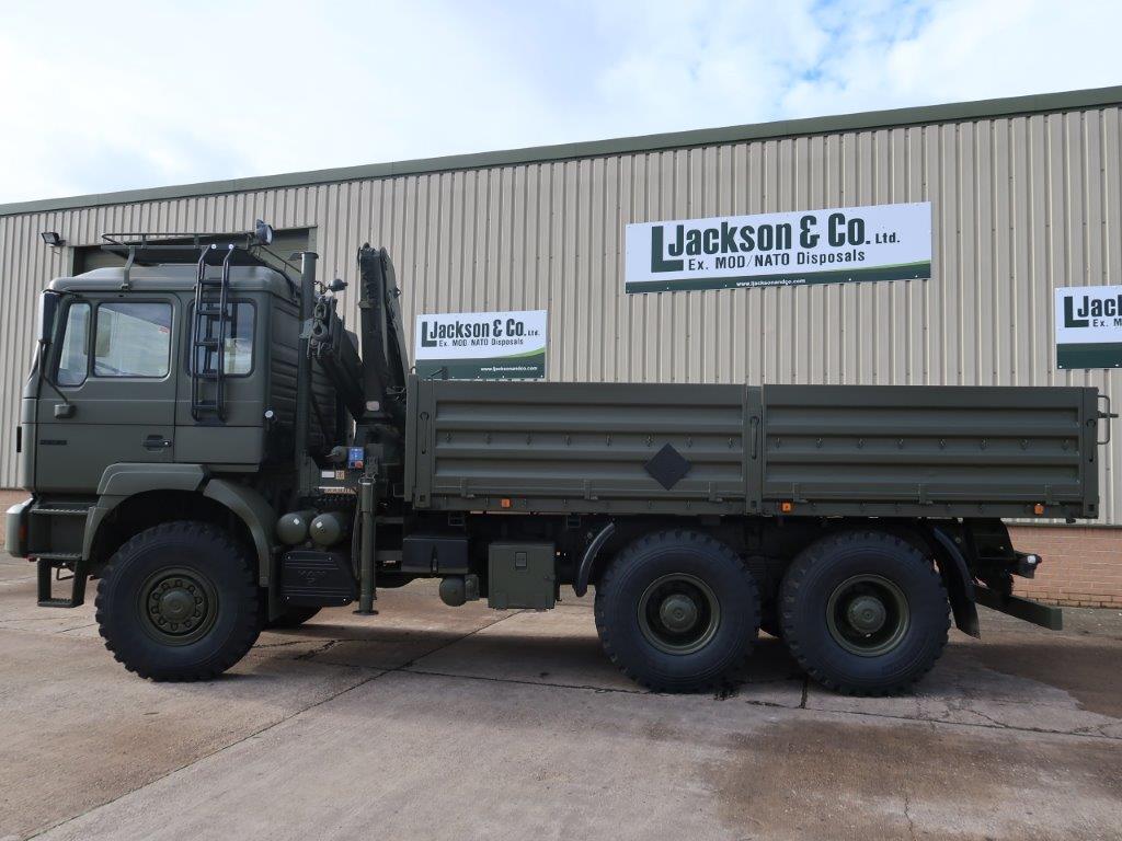 MAN 27.314 6×6 Cargo Truck with Crane