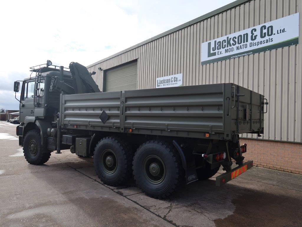 MAN 27.314 6×6 Cargo Truck with Crane