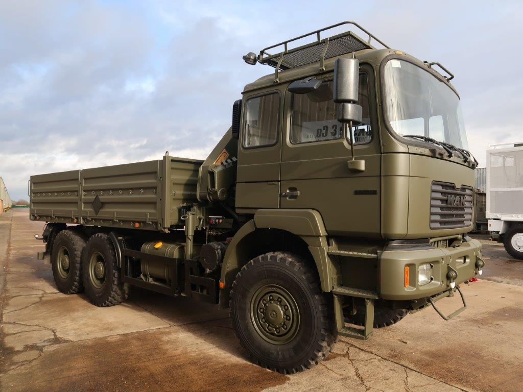 MAN 27.314 6×6 Cargo Truck with Crane