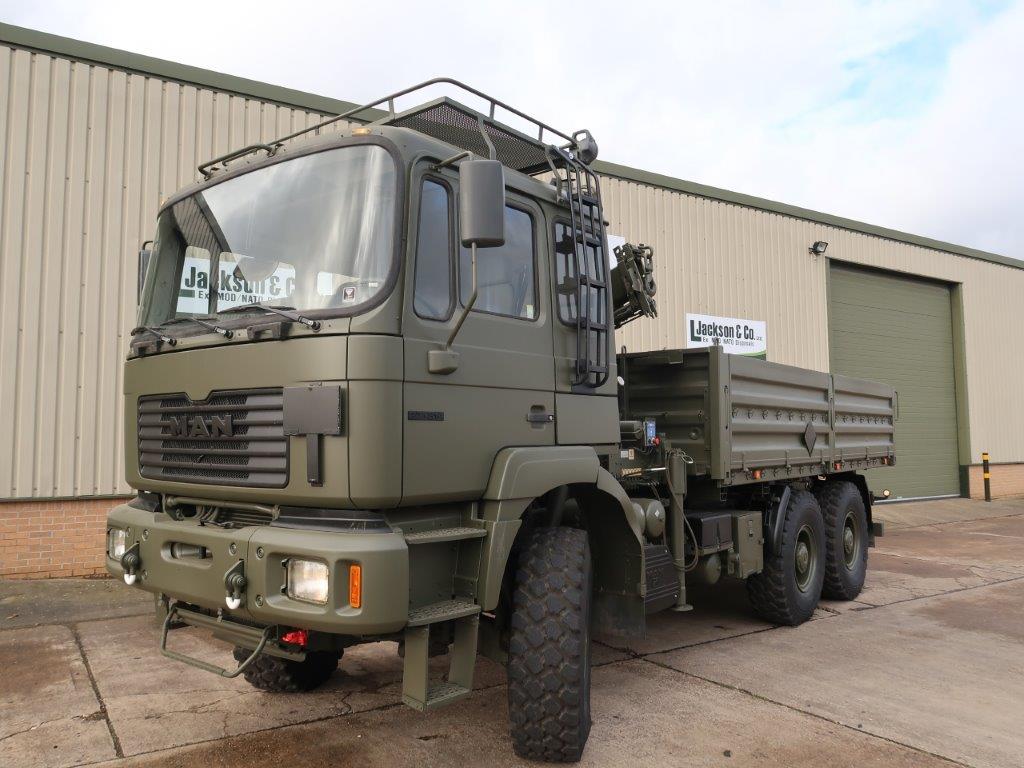 MAN 27.314 6×6 Cargo Truck with Crane