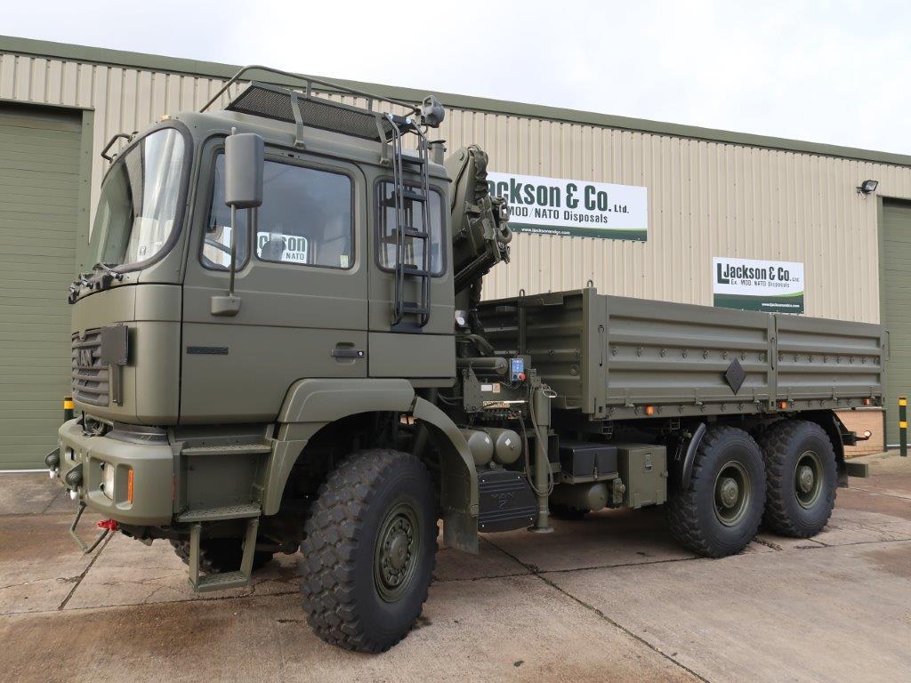 MAN 27.314 6×6 Cargo Truck with Crane