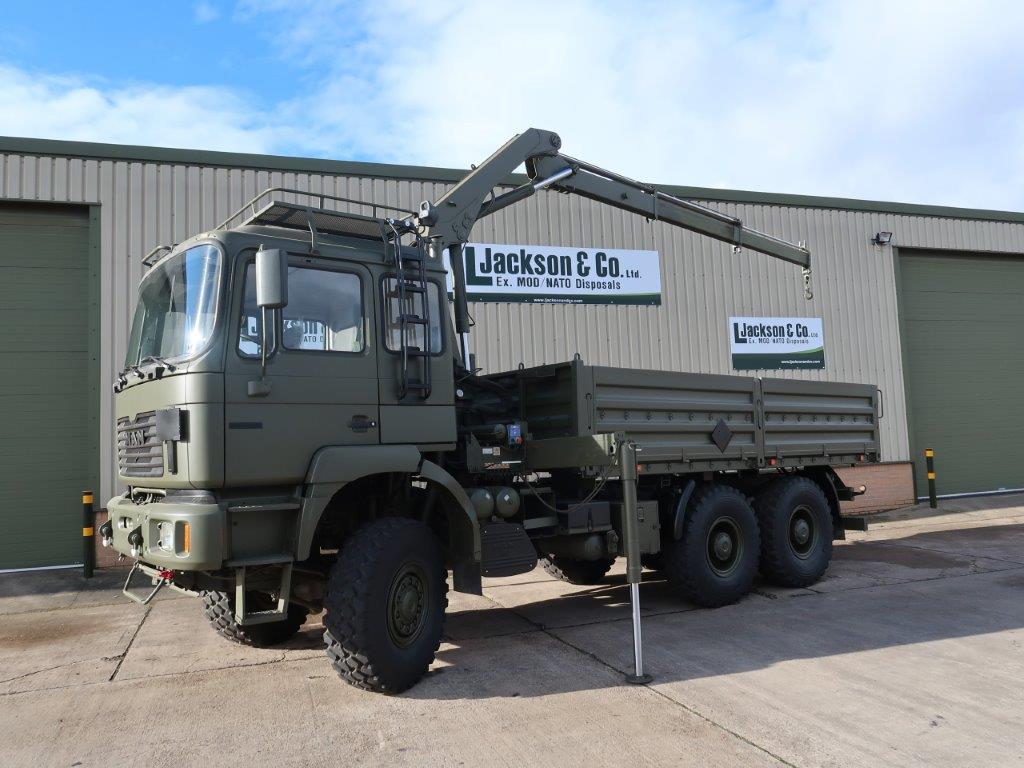 MAN 27.314 6×6 Cargo Truck with Crane