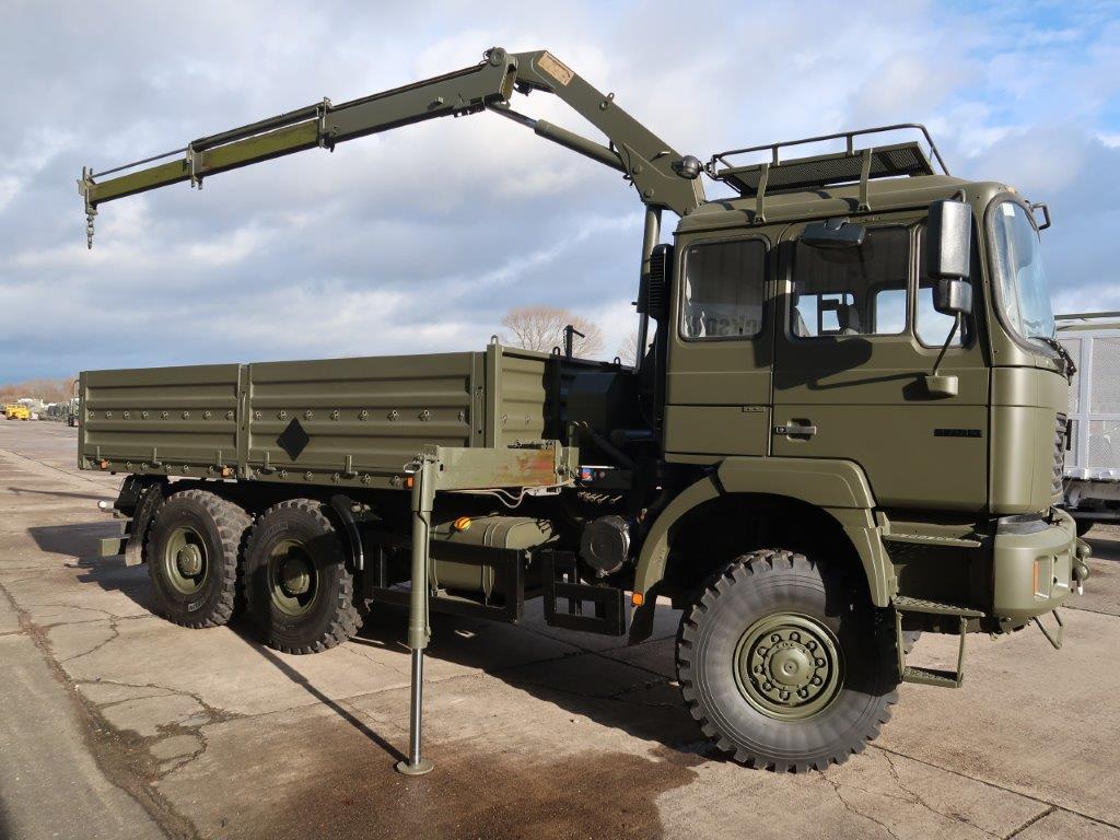 MAN 27.314 6×6 Cargo Truck with Crane