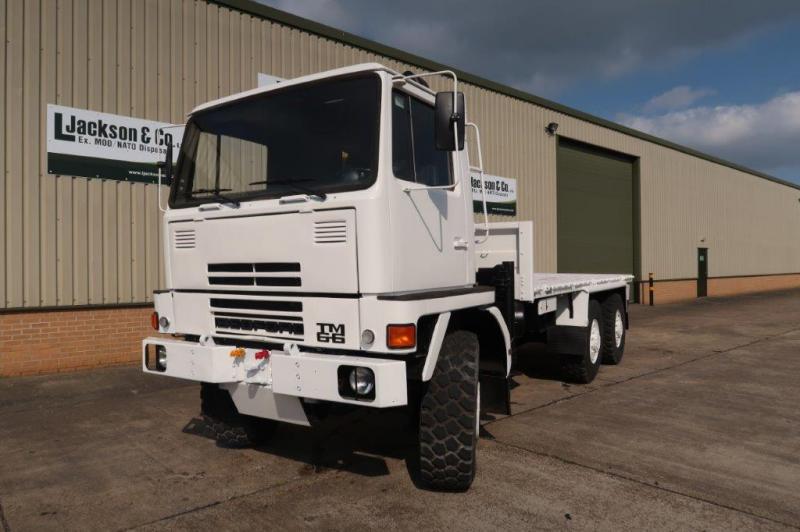 Bedford TM 6×6 Cargo Truck with Atlas Crane