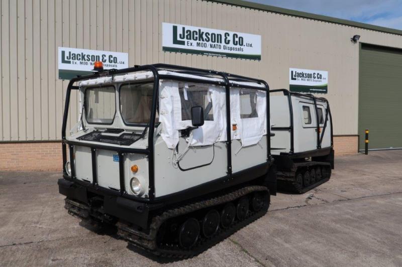 Hagglund BV 206 Soft Top Personnel Carrier With Roll Cage