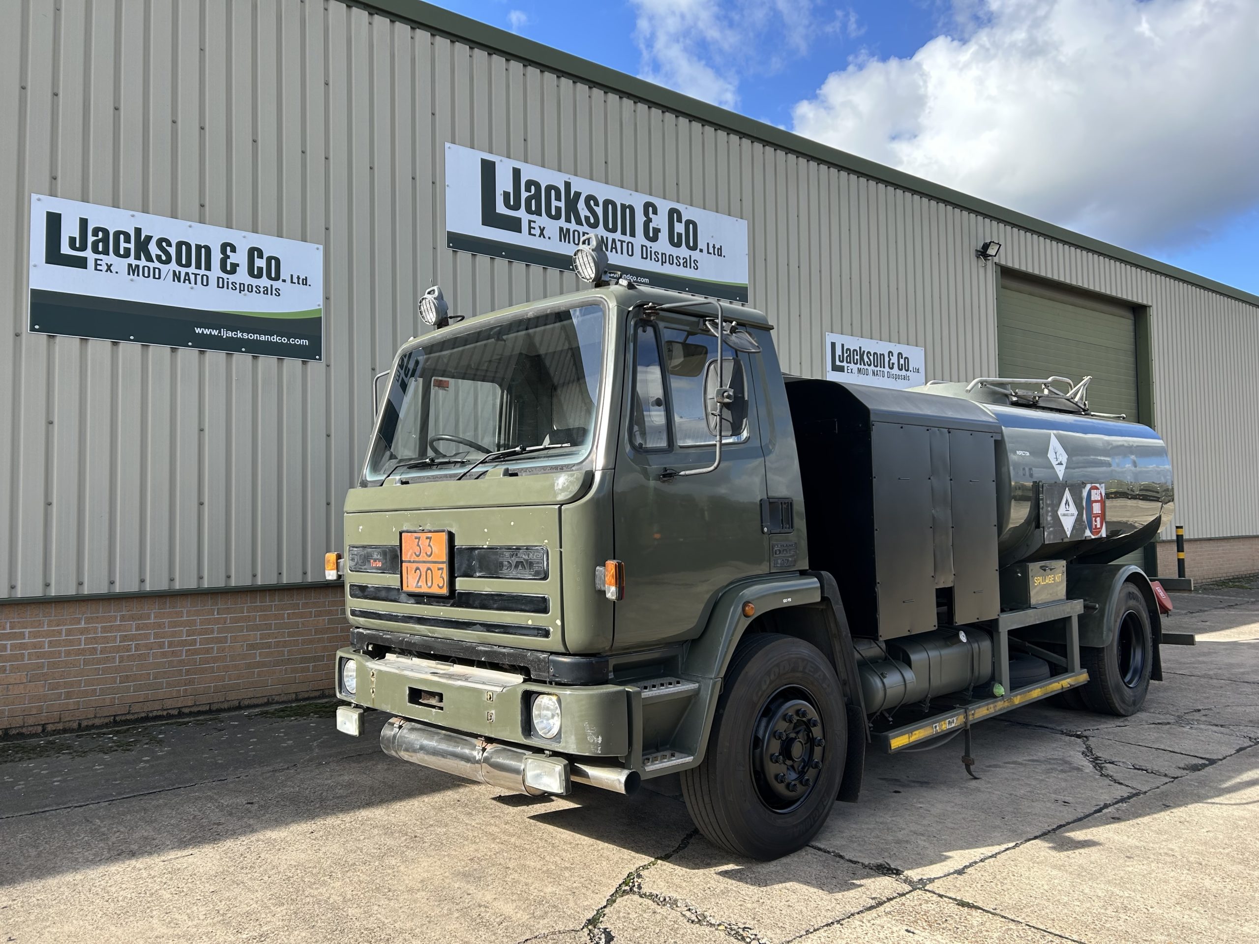 Leyland Daf 9,000 Litre Avgas Aviation Tanker
