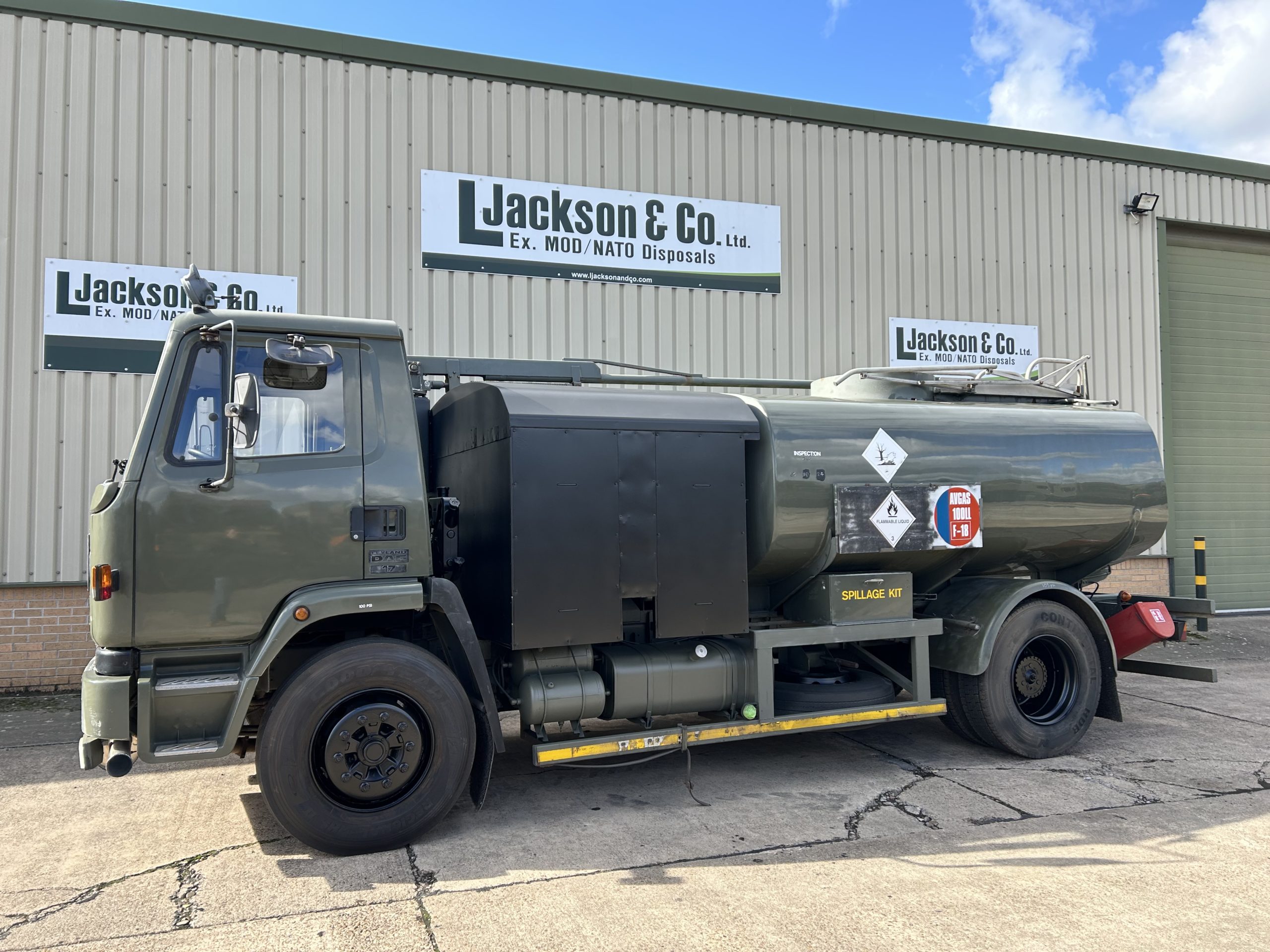 Leyland Daf 9,000 Litre Avgas Aviation Tanker