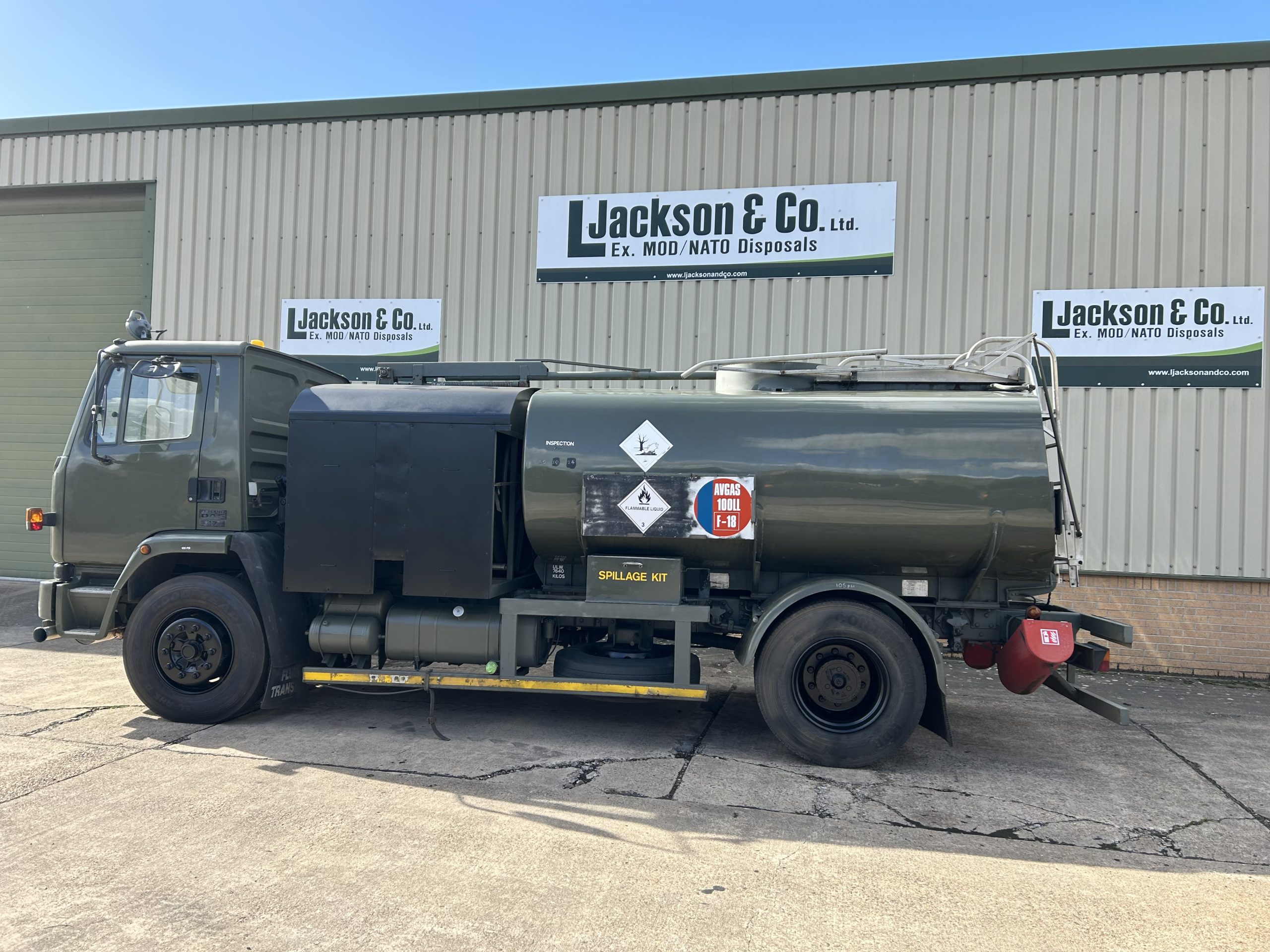 Leyland Daf 9,000 Litre Avgas Aviation Tanker