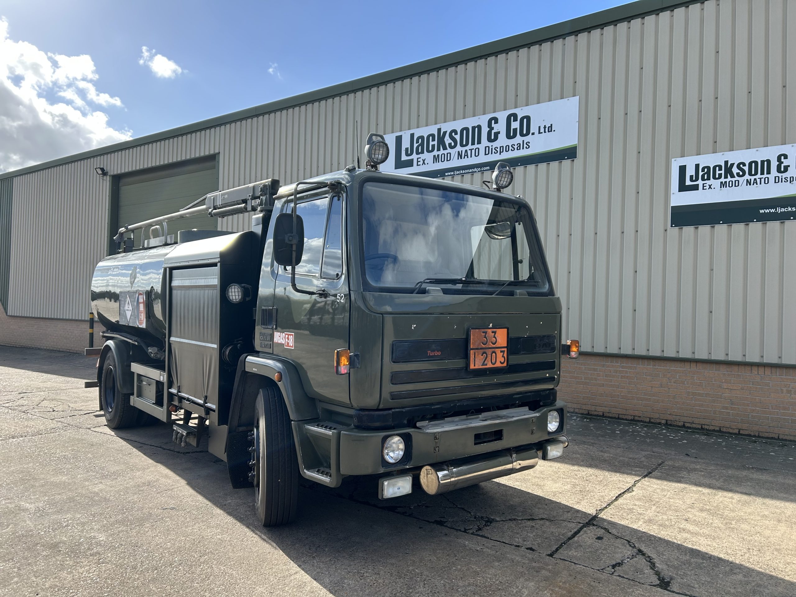 Leyland Daf 9,000 Litre Avgas Aviation Tanker