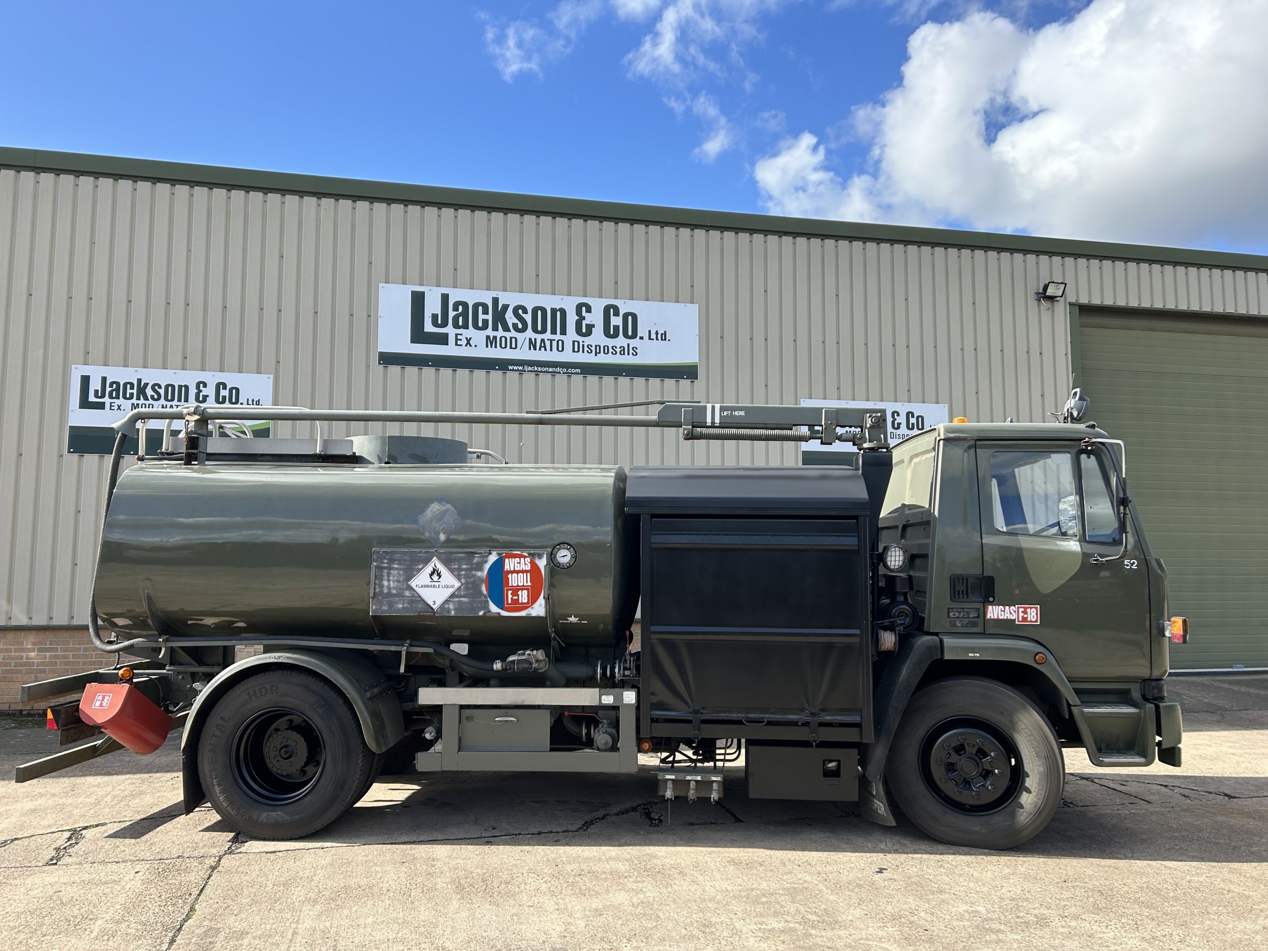 Leyland Daf 9,000 Litre Avgas Aviation Tanker