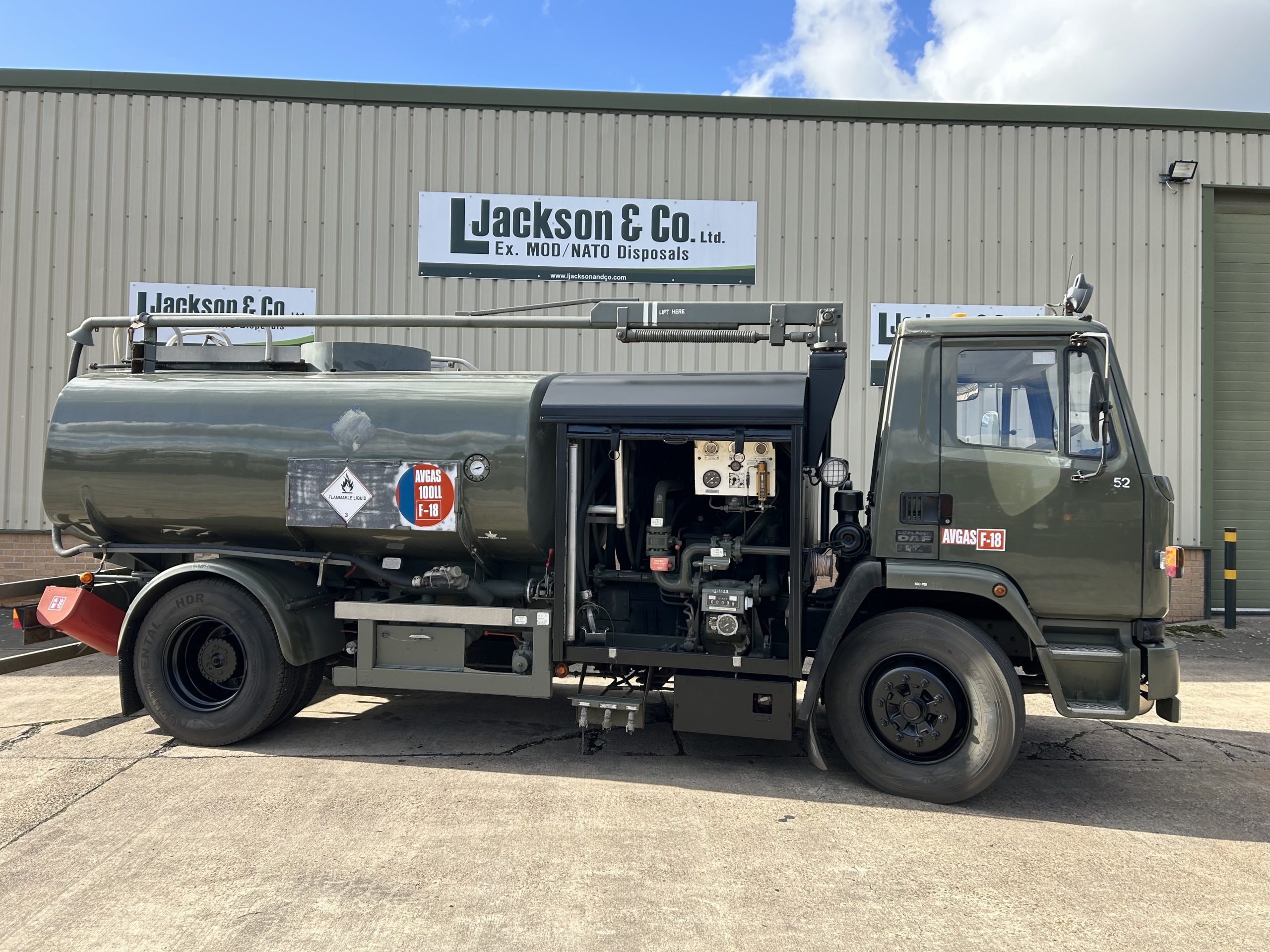 Leyland Daf 9,000 Litre Avgas Aviation Tanker