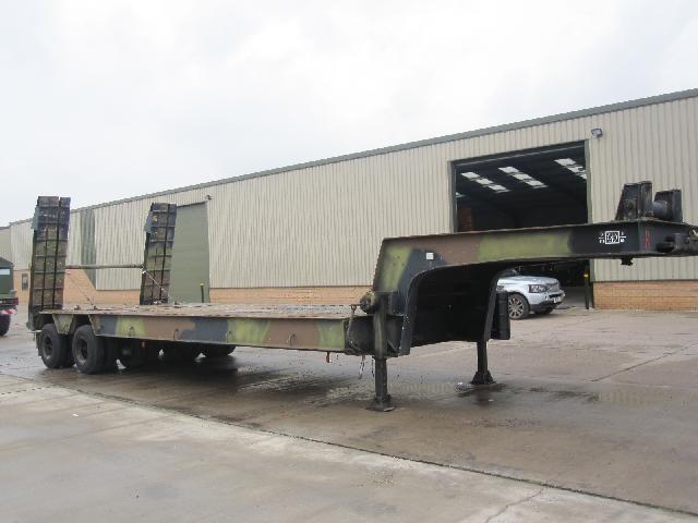Nicolas 45,000 kg Semi Low Loader Trailer