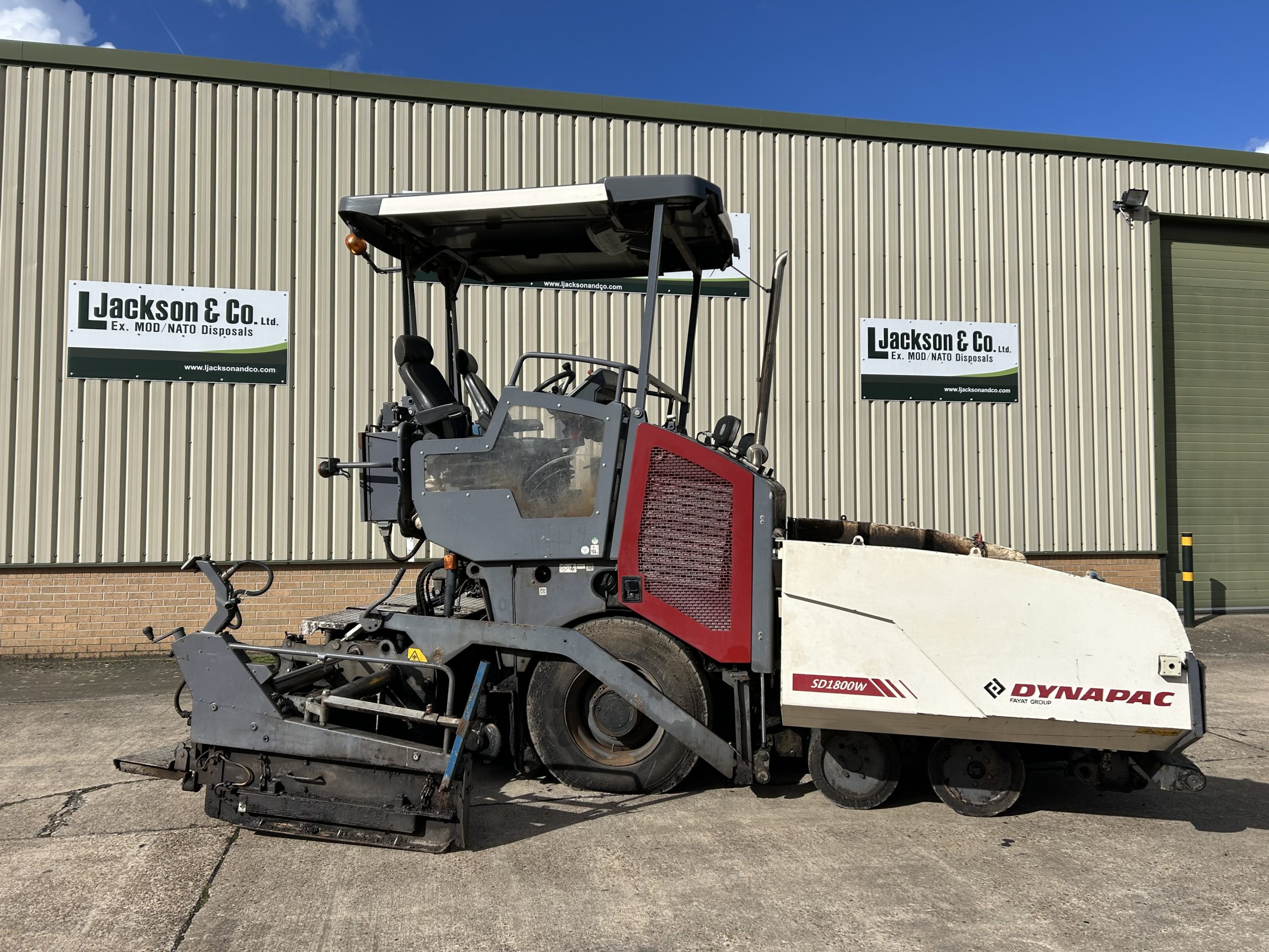 Dynapac SD1800W Paver