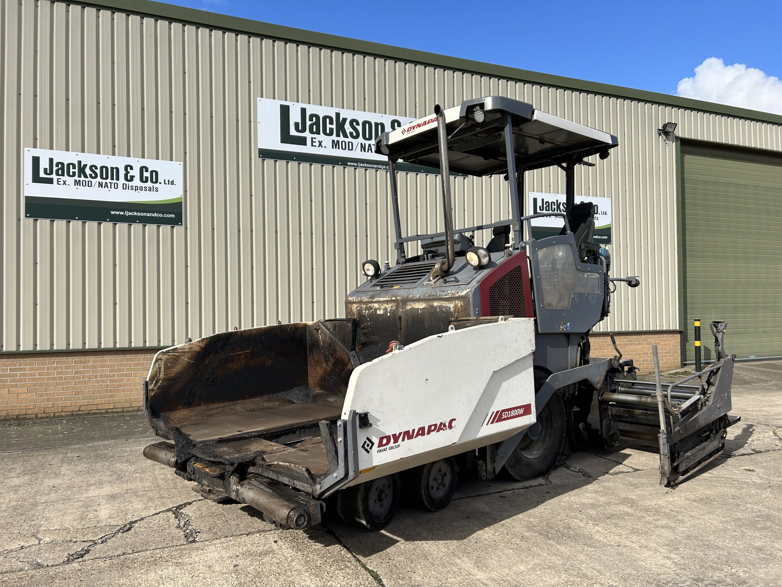 Dynapac SD1800W Paver