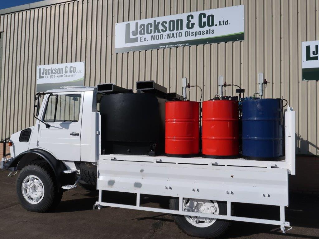 Mercedes Unimog U1300L 4×4 RHD Service Truck