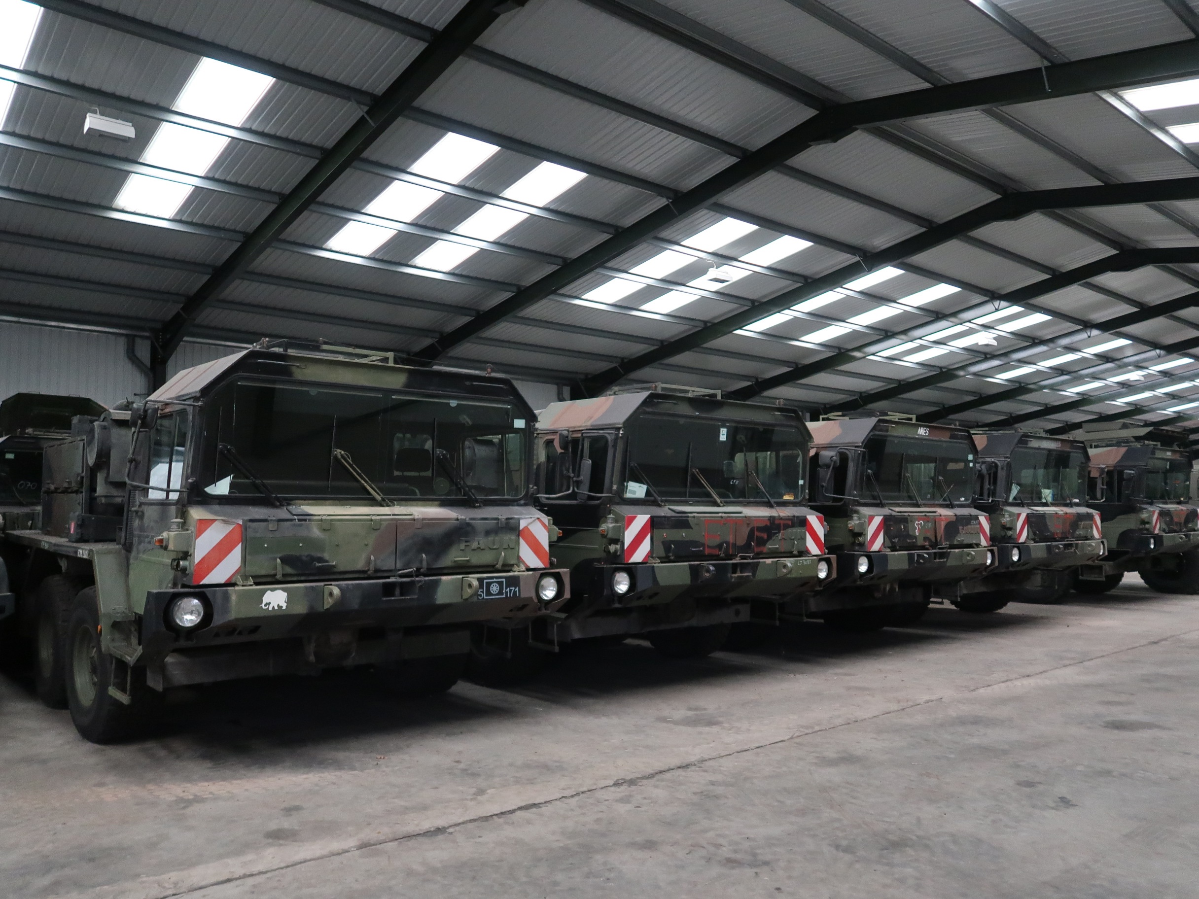 Faun SLT-50 8×8 Trucks