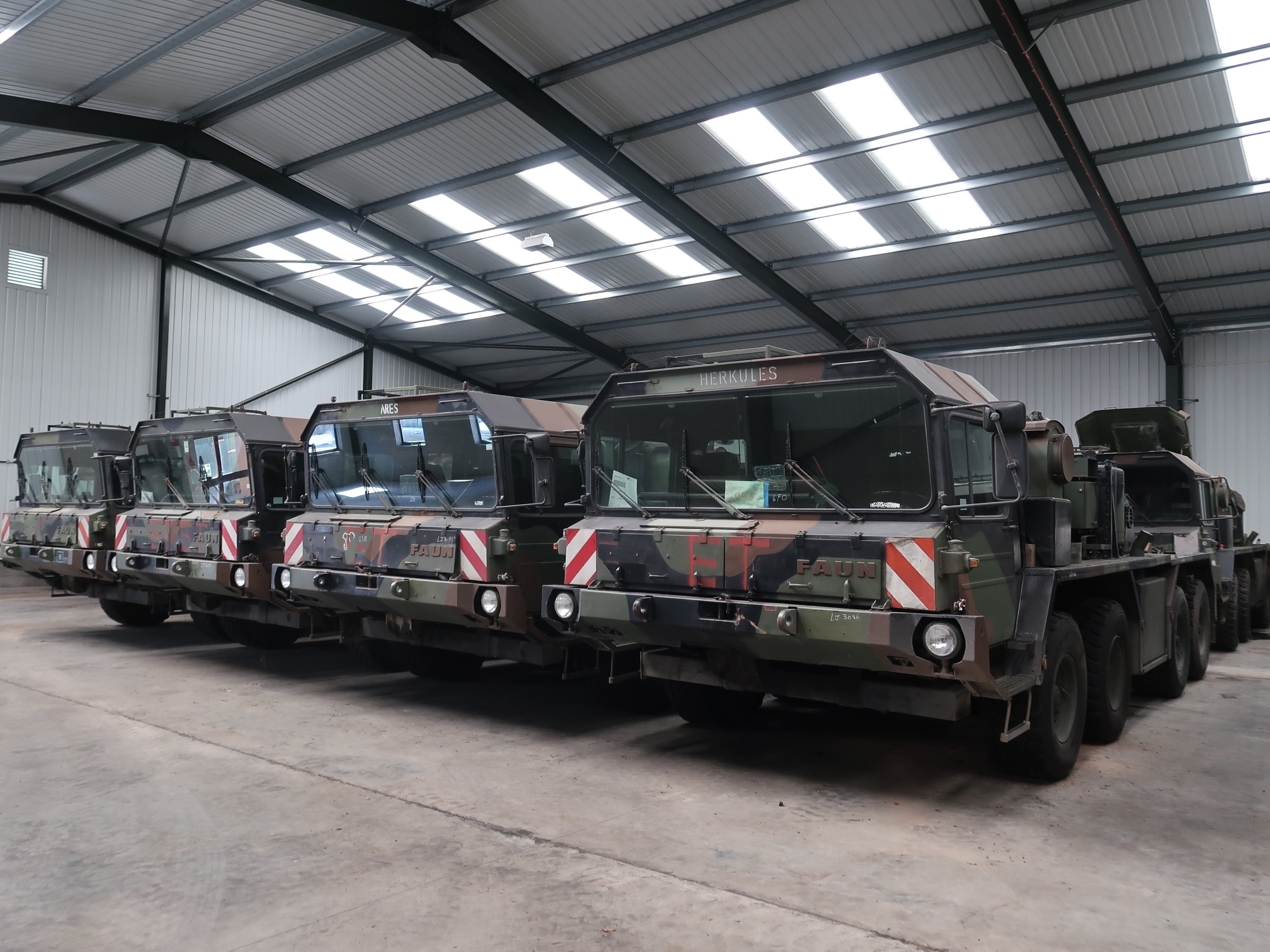 Faun SLT-50 8×8 Trucks