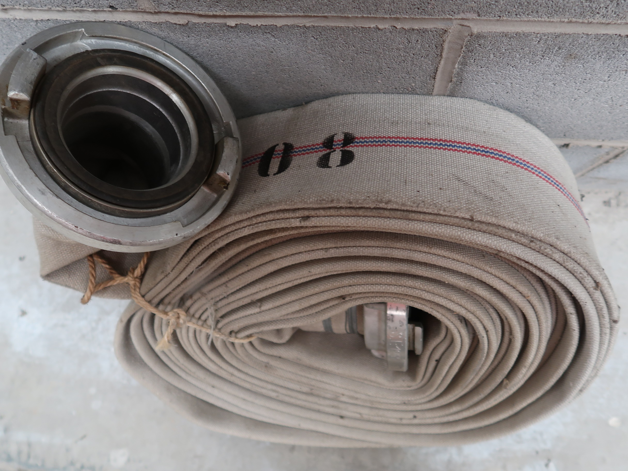 4″ canvas hose Stortz Couplings