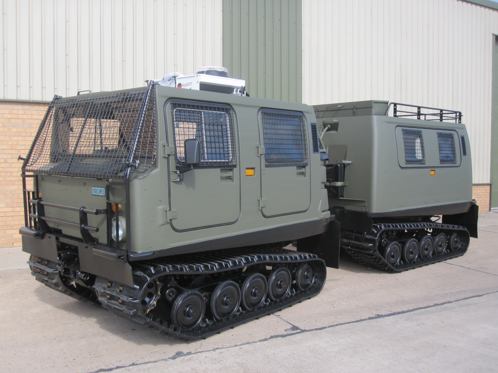Hagglund BV 206 Personnel Carrier New Diesel Engine