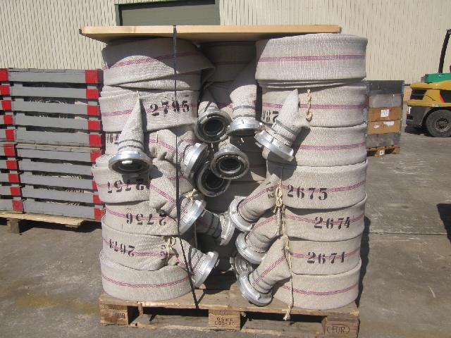 4″ canvas hose Stortz Couplings