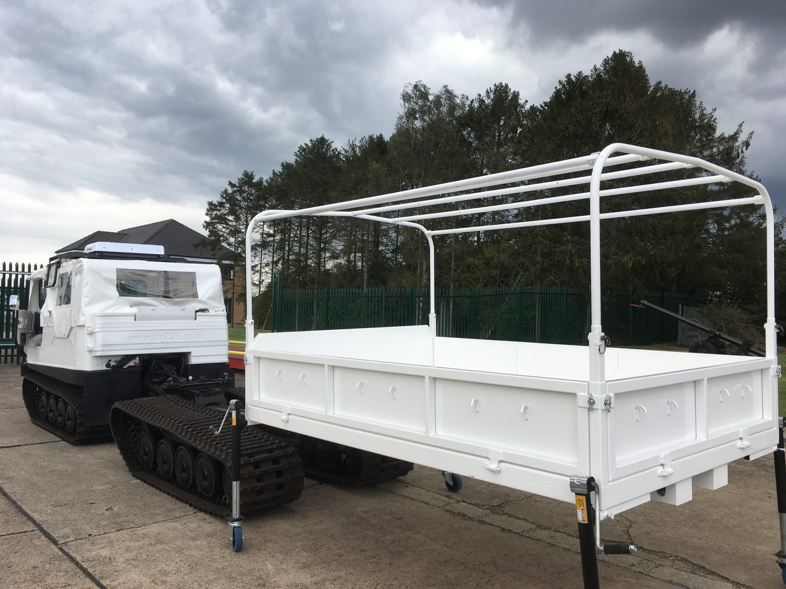 Hagglunds BV 206 Soft Top With Twist Locks