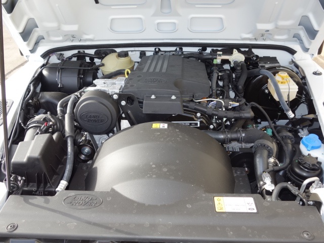 Unused Land Rover Defender 130 LHD chassis cab