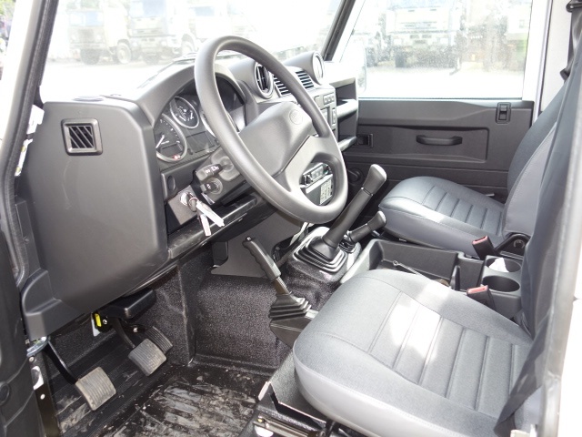 Unused Land Rover Defender 130 LHD chassis cab