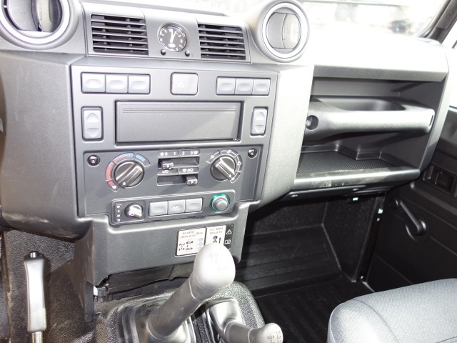 Unused Land Rover Defender 130 LHD chassis cab