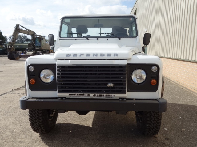 Unused Land Rover Defender 130 LHD chassis cab