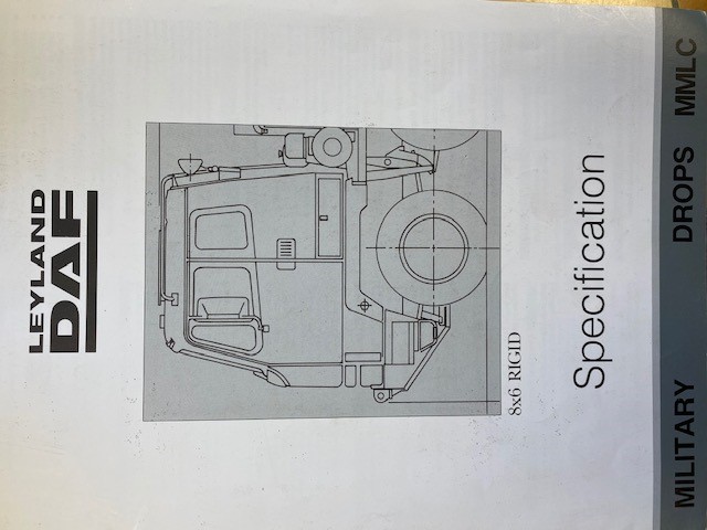 Leyland DAF 8×6 Drops Body / Multilift