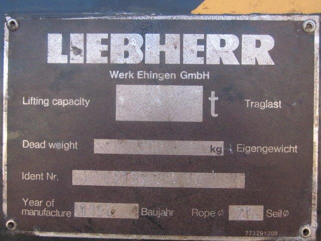 Liebherr LTM1120 120 Ton All Terrain Crane