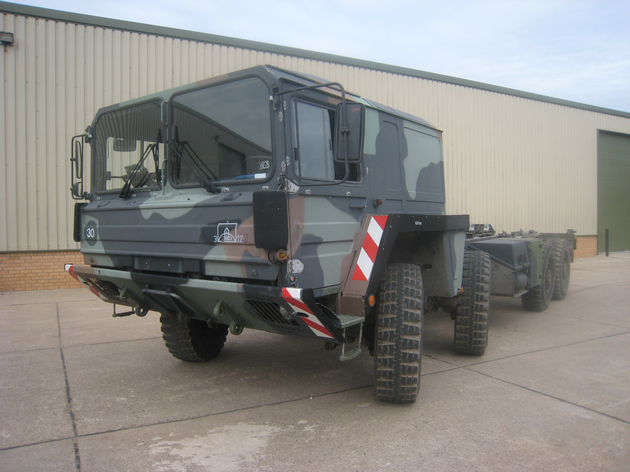 MAN Kat A1 15t 8×8 Chassis cab